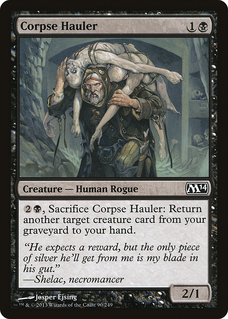 Corpse Hauler (M14-090)  - Magic 2014