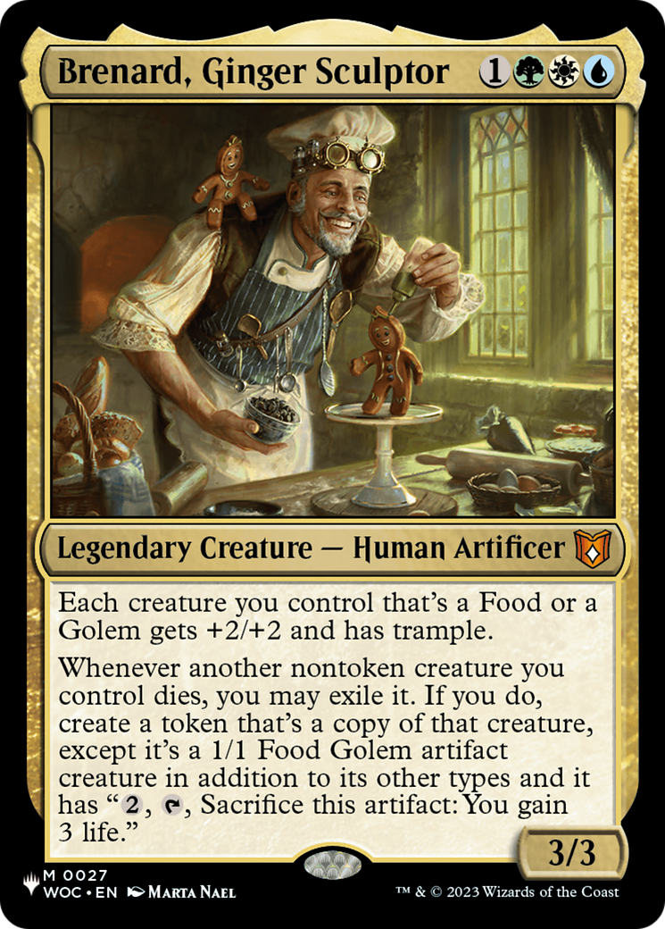Brenard, Ginger Sculptor (LIST-027)  - The List