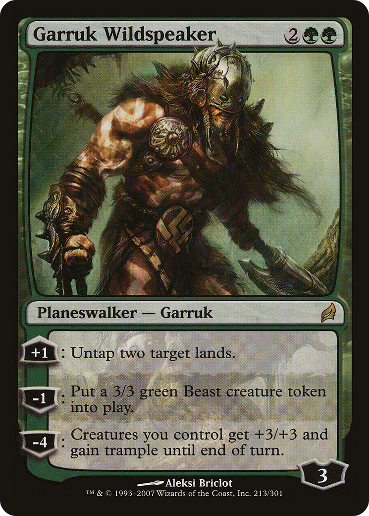Garruk Wildspeaker (LRW-213)  - Lorwyn