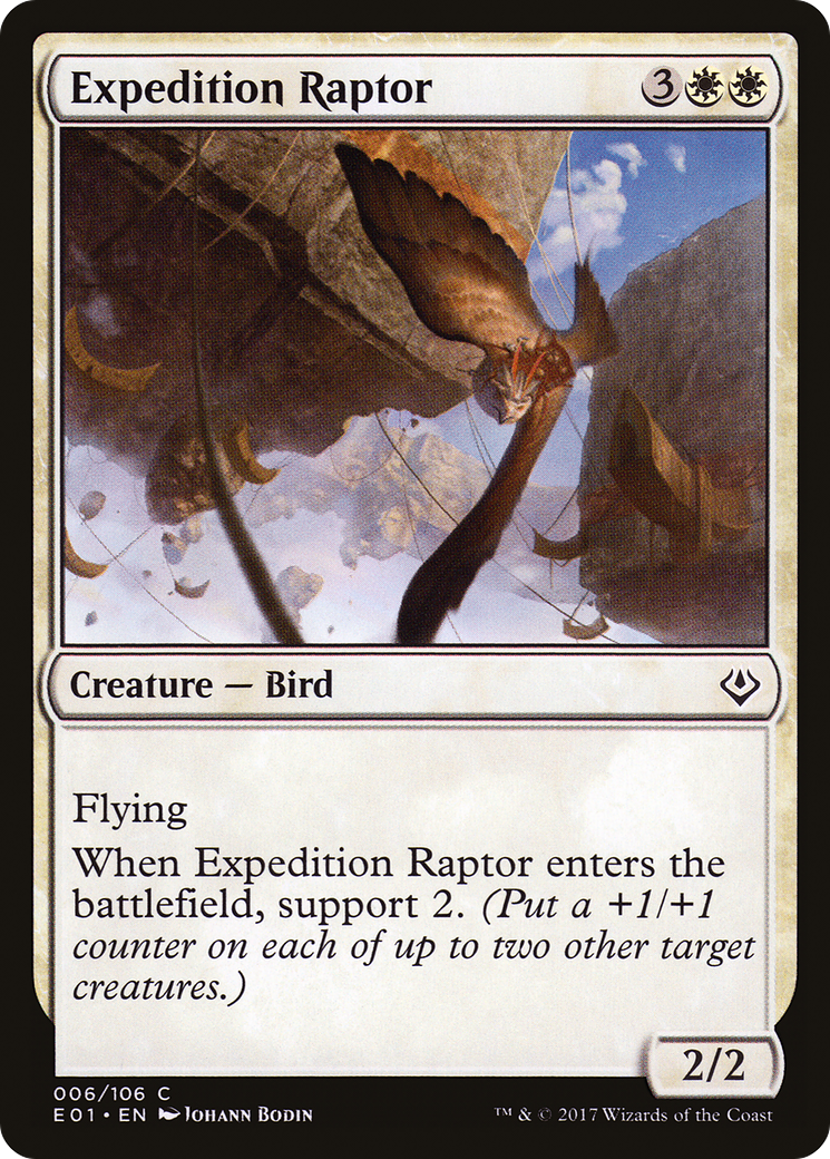 Expedition Raptor (AC2-006)  - Archenemy: Nicol Bolas
