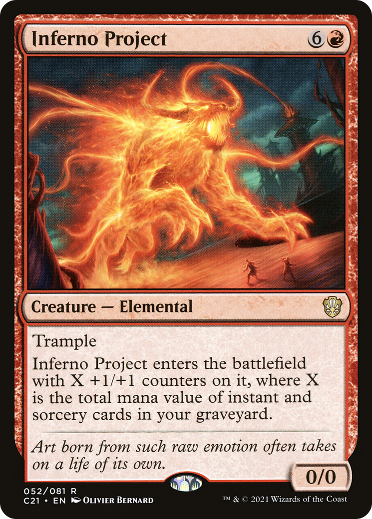 Inferno Project (C21-052)  - Commander 2021