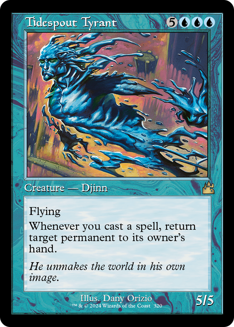 Tidespout Tyrant (Retro Frame) (RVR-320)  - Ravnica Remastered
