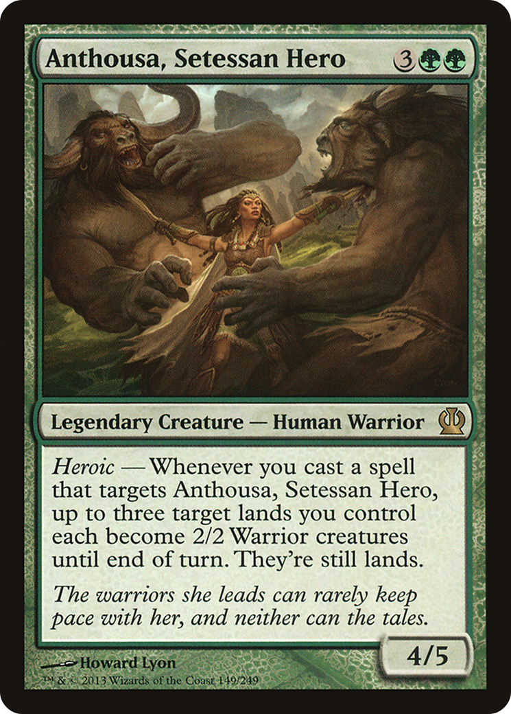 Anthousa, Setessan Hero (THS-149)  Foil - Theros