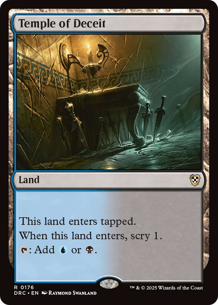 Temple of Deceit (DRC-176)  - Commander: Aetherdrift