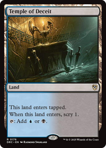 Temple of Deceit (DRC-176)  - Commander: Aetherdrift