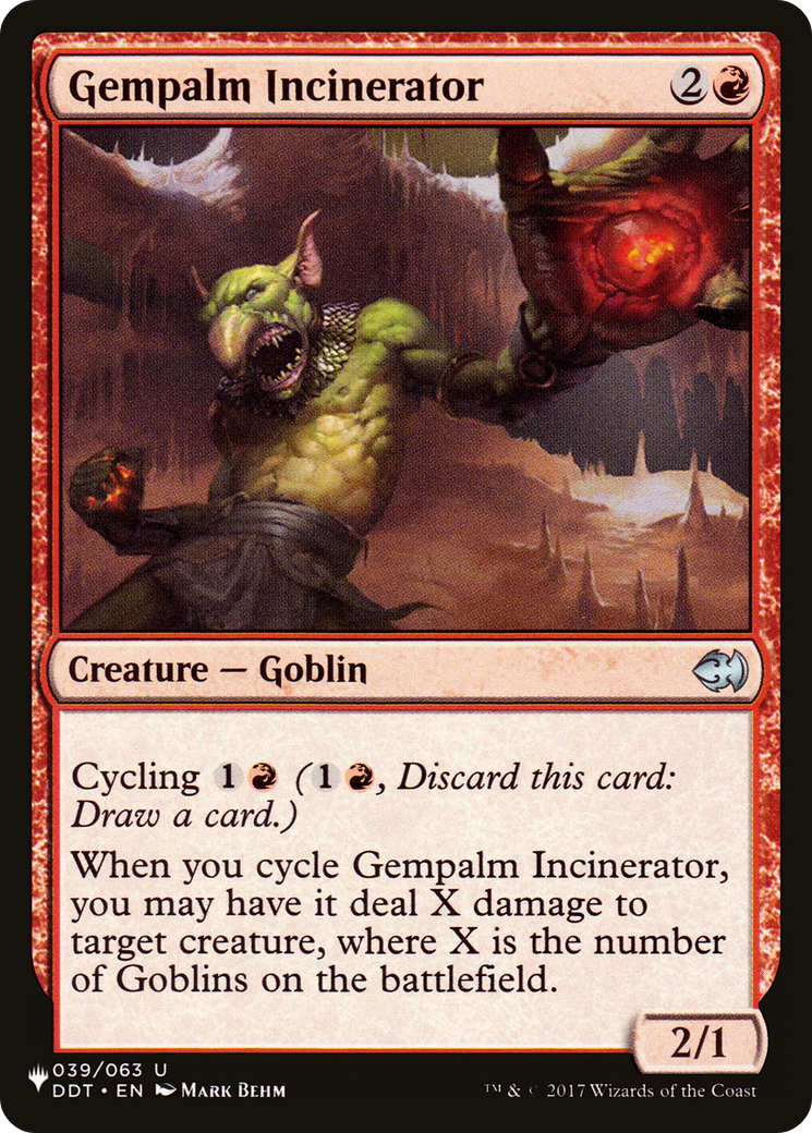 Gempalm Incinerator (LIST-DDT-39)  - The List