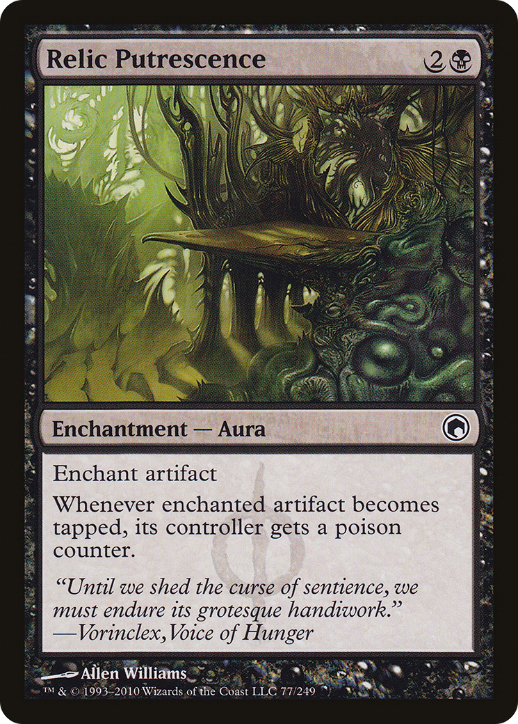Relic Putrescence (SOM-077)  Foil - Scars of Mirrodin