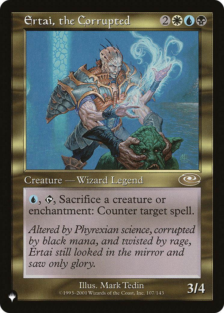Ertai, the Corrupted (LIST-107/143)  - The List