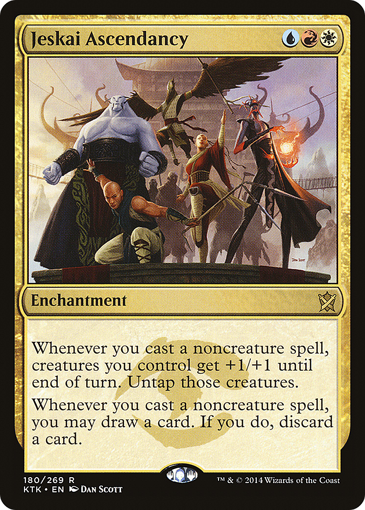 Jeskai Ascendancy (KTK-180)  - Khans of Tarkir