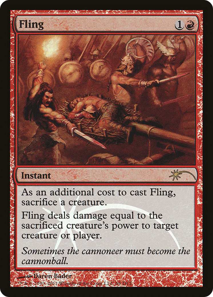 Fling (WPN-069)  Foil - DCI Promos