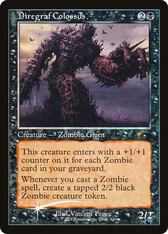 Diregraf Colossus (Retro Frame) (SLD-840)  Foil - Secret Lair Drop