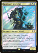 Epistolary Librarian (Surge Foil) (40K-118)  Foil - Warhammer 40,000 Commander