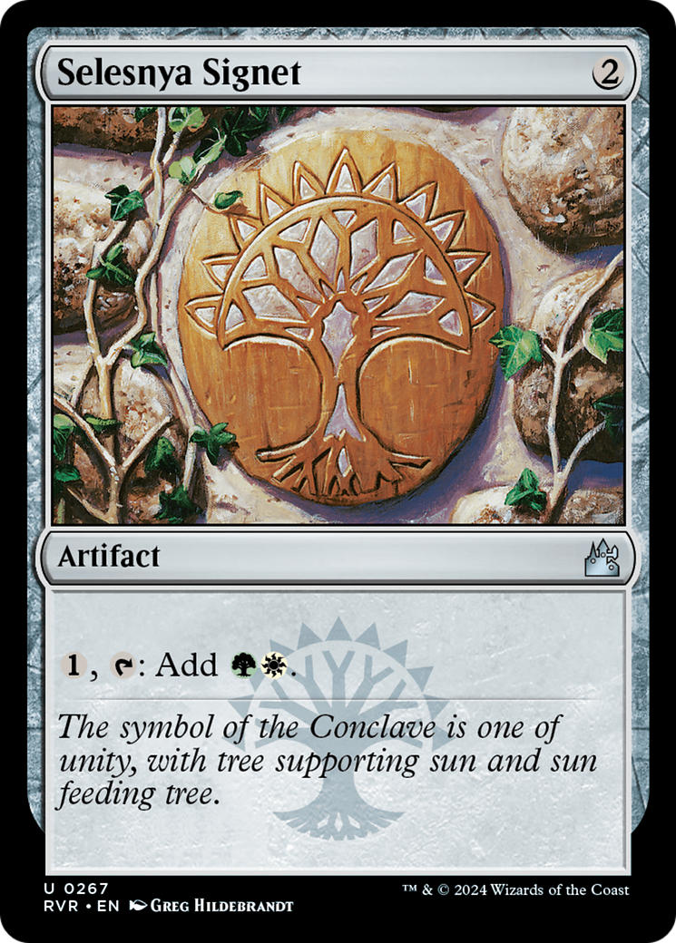 Selesnya Signet (RVR-267)  - Ravnica Remastered