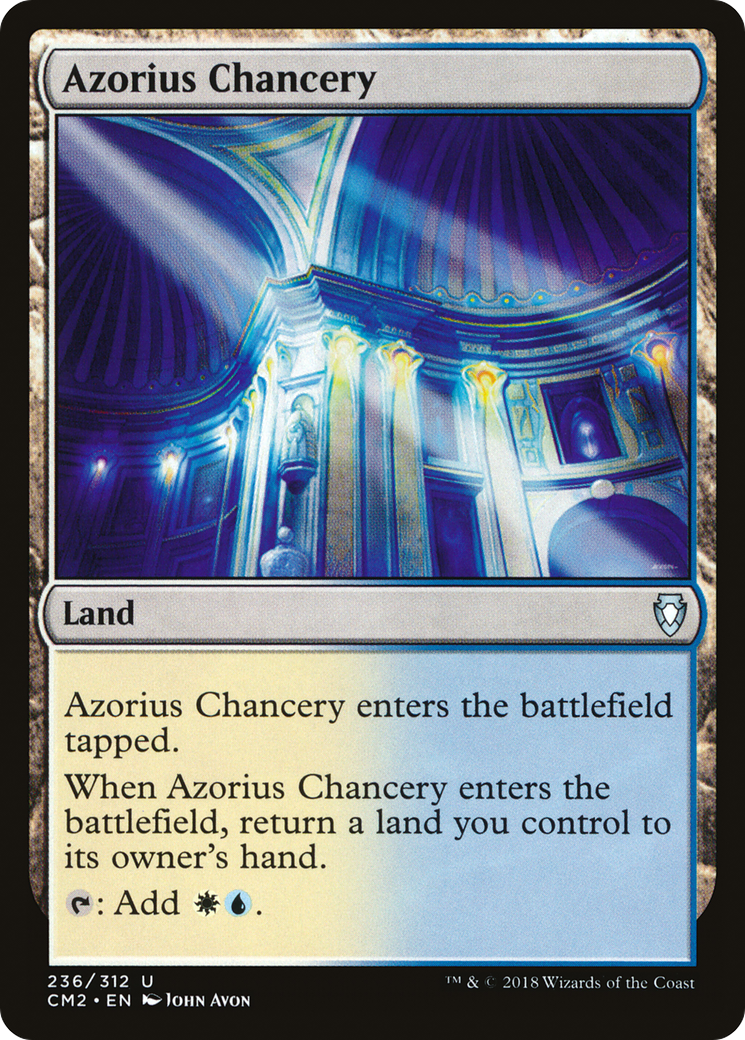 Azorius Chancery (CM2-236)  - Commander Anthology Volume II