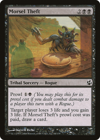 Morsel Theft (MOR-068)  Foil - Morningtide