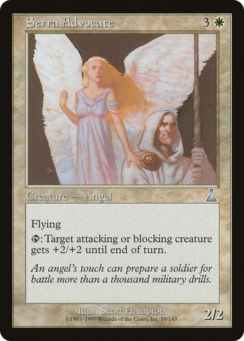 Serra Advocate (UDS-019)  Foil - Urza's Destiny