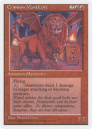 Crimson Manticore (4ED-)  - Fourth Edition