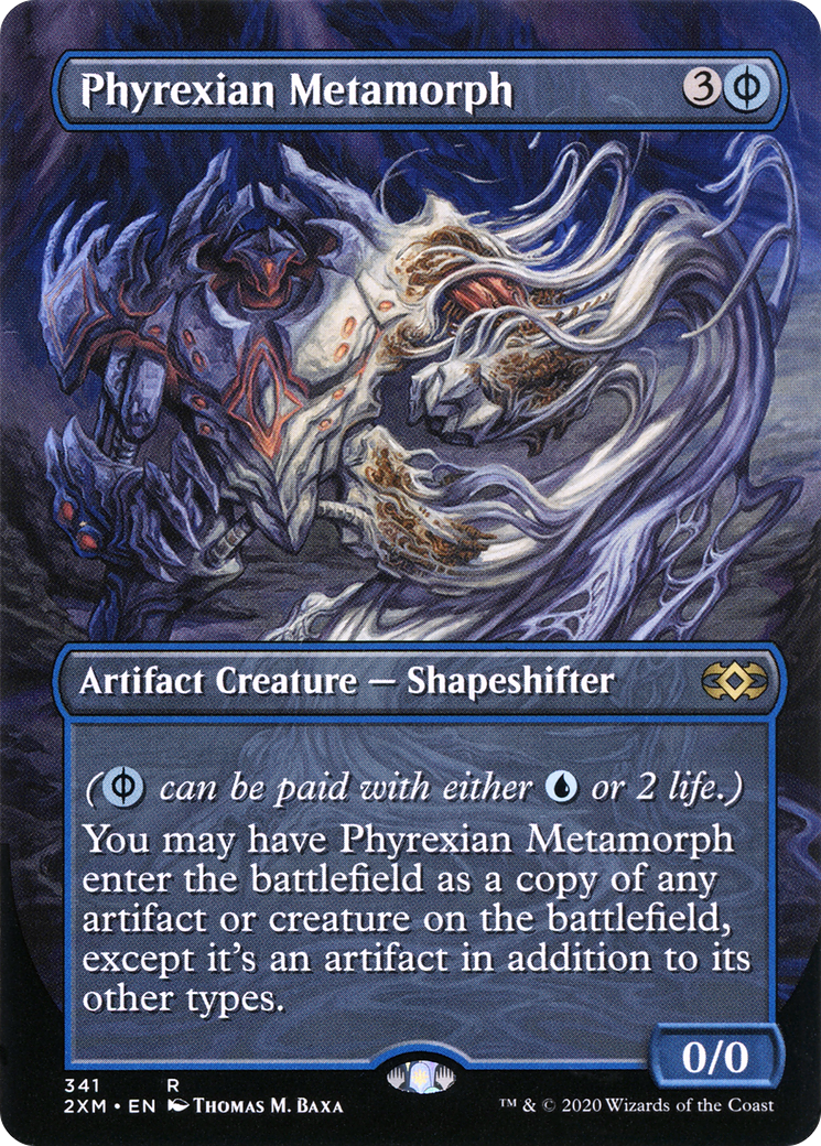 Phyrexian Metamorph (Borderless) (2XM-341)  - Double Masters