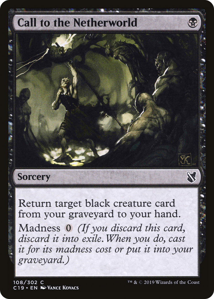 Call to the Netherworld (C19-108)  - Commander 2019
