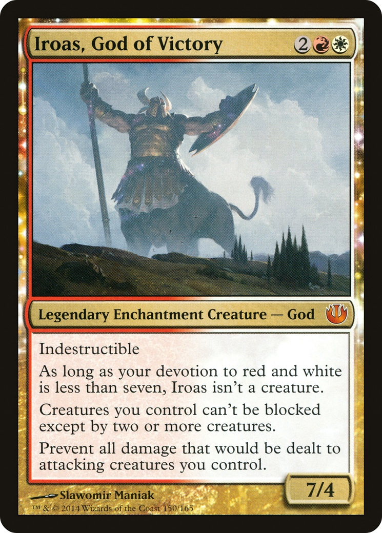 Iroas, God of Victory (JOU-150)  Foil - Journey into Nyx: (enchantment)
