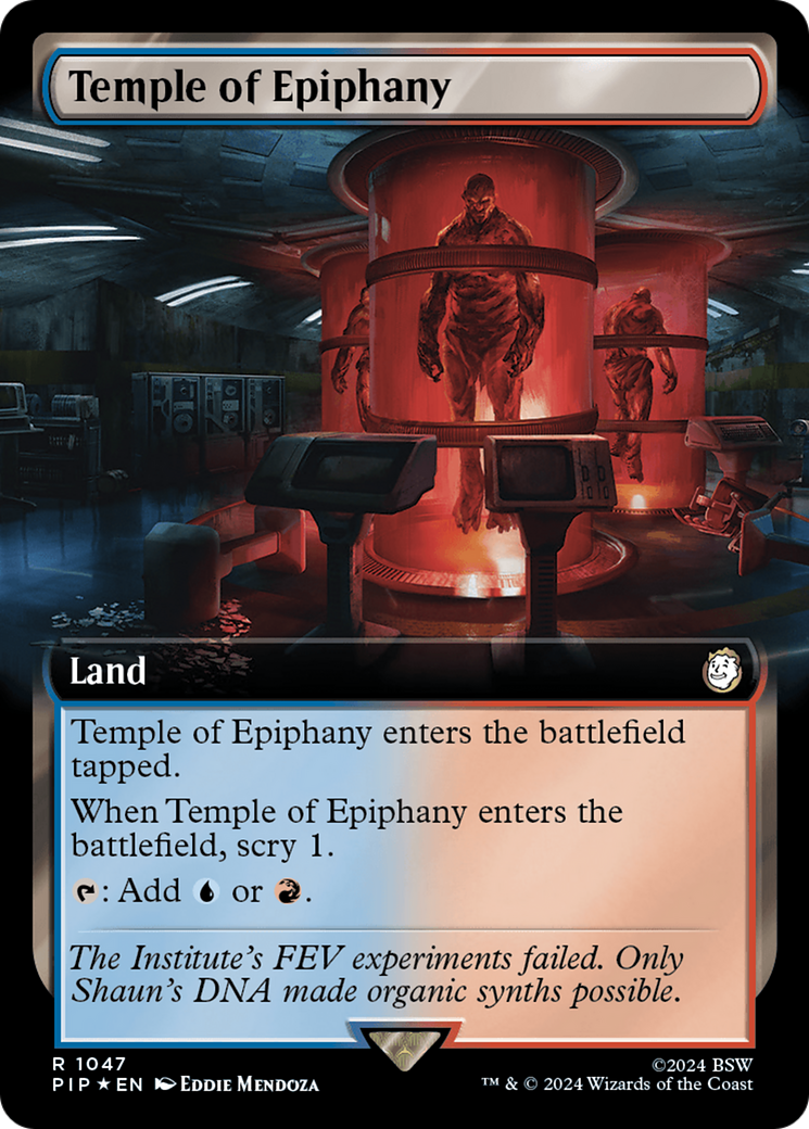 Temple of Epiphany (Extended Art) (Surge Foil) (PIP-1047) - Fallout: (Extended Art) Foil