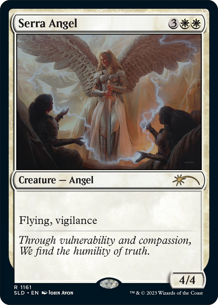 Serra Angel (SLD-1161)  Foil - Secret Lair Drop