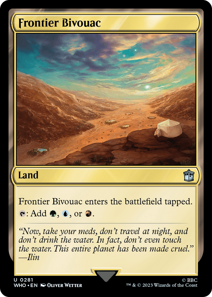 Frontier Bivouac (WHO-281)  - Doctor Who