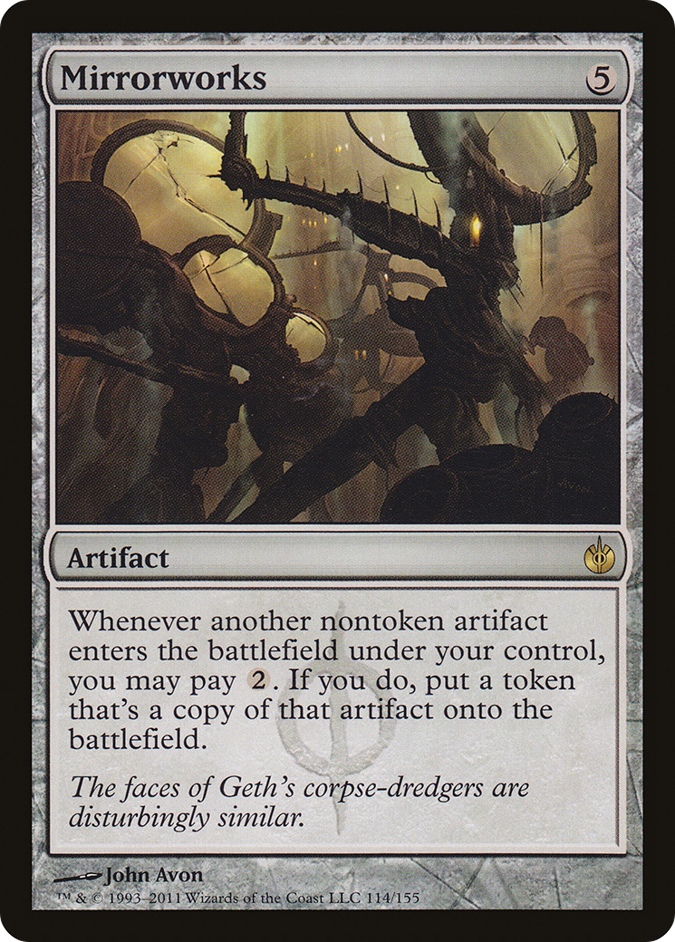 Mirrorworks (MBS-114)  Foil - Mirrodin Besieged