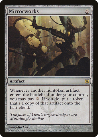 Mirrorworks (MBS-114)  Foil - Mirrodin Besieged