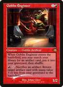 Goblin Engineer (Retro Frame) (MH1-016)  Foil - Modern Horizons 1 Timeshifts