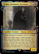 Grima, Saruman's Footman (Showcase Scrolls) (LTC-464)  - Tales of Middle-earth Commander: (Showcase)