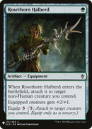 Rosethorn Halberd (LIST-175)  - The List
