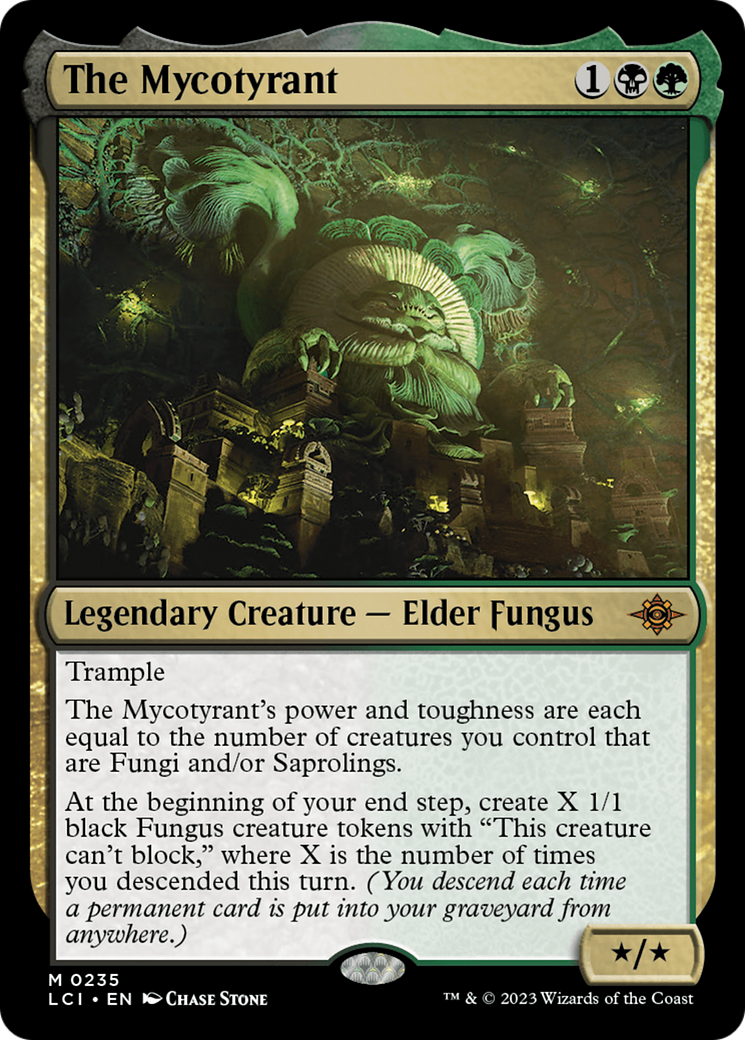 The Mycotyrant (LCI-235)  Foil - The Lost Caverns of Ixalan