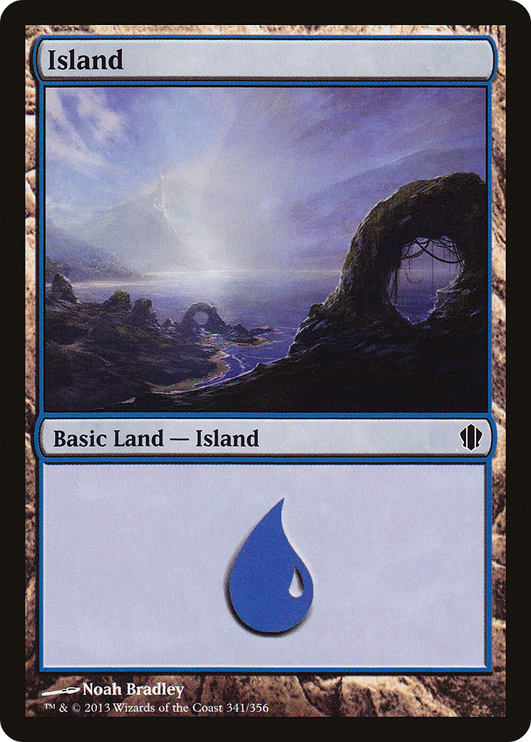 Island (341) (C13-341)  - Commander 2013