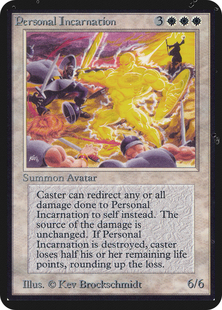 Personal Incarnation (LEA-)  - Limited Edition Alpha