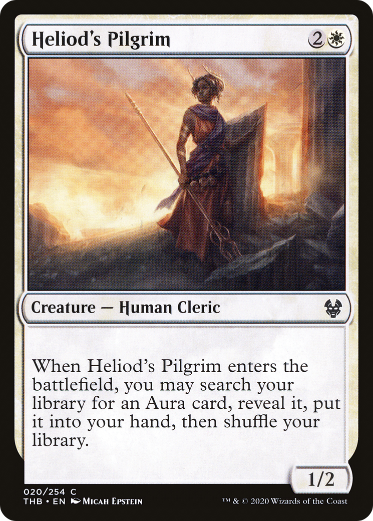 Heliod's Pilgrim (THB-020)  Foil - Theros Beyond Death
