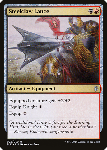 Steelclaw Lance (ELD-202)  - Throne of Eldraine