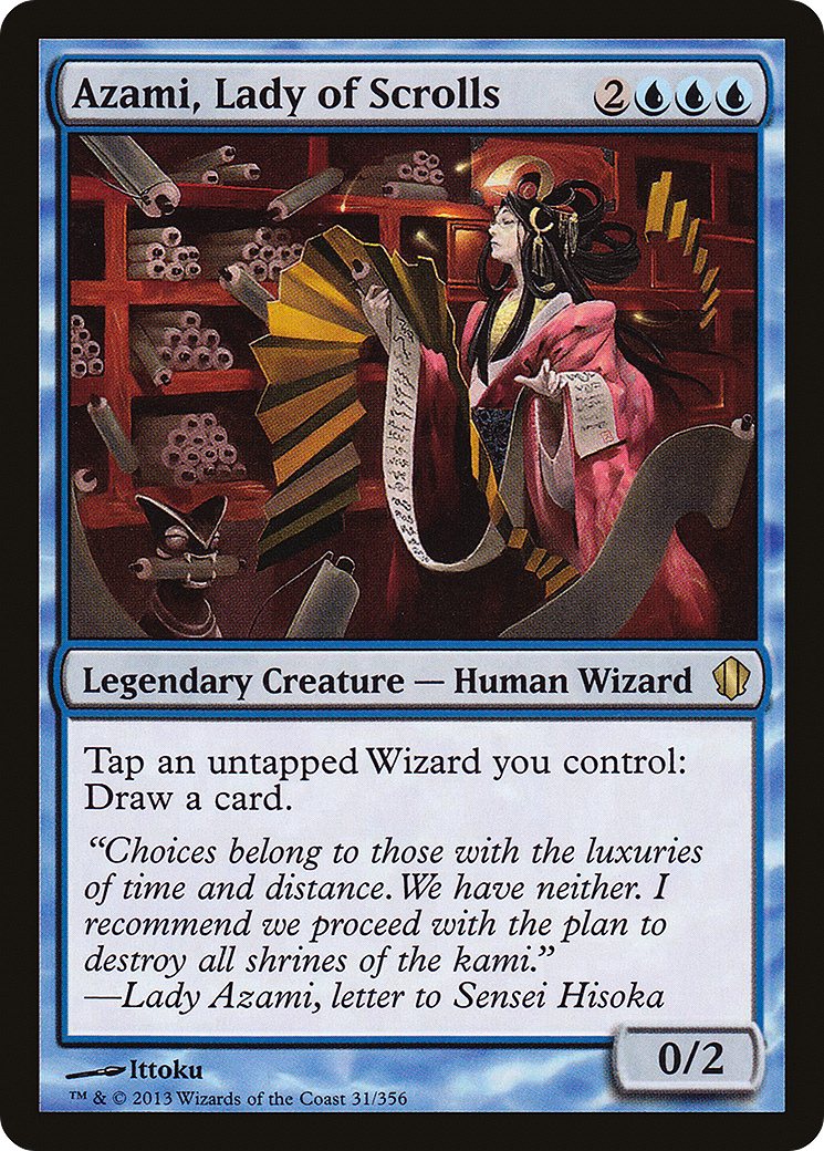 Azami, Lady of Scrolls (C13-031)  - Commander 2013