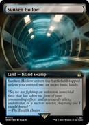 Sunken Hollow (Extended Art) (Surge Foil) (WHO-1113)  Foil - Doctor Who: (Extended Art)