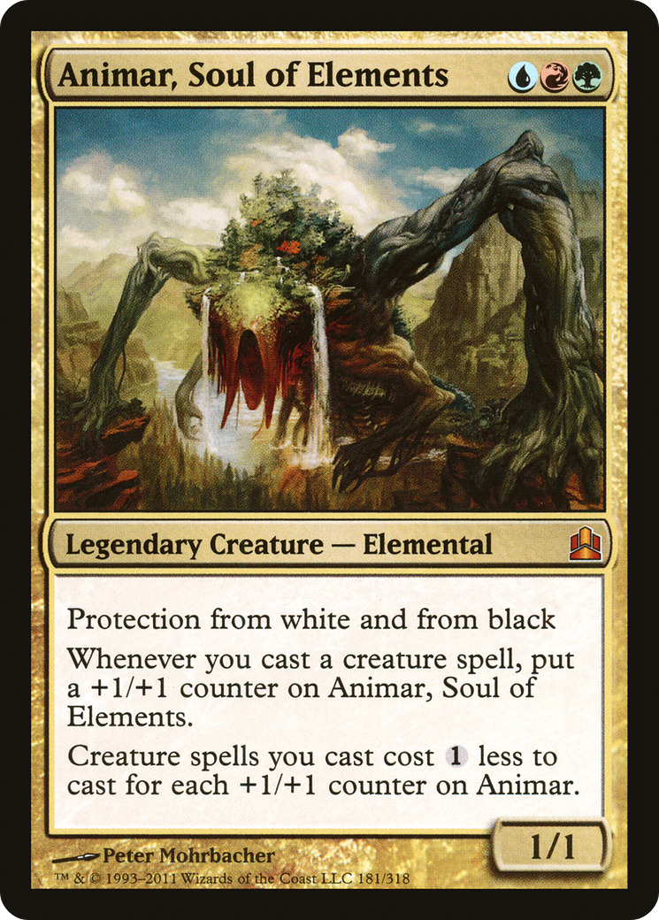 Animar, Soul of Elements (CMD-181) - Commander 2011