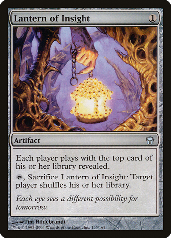 Lantern of Insight (5DN-135)  Foil - Fifth Dawn
