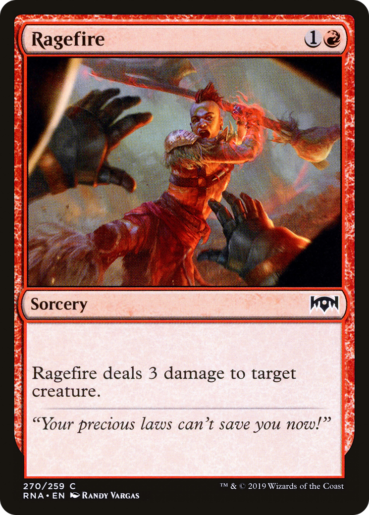 Ragefire (RNA-270)  - Ravnica Allegiance
