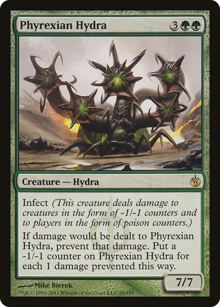 Phyrexian Hydra (MBS-085)  - Mirrodin Besieged