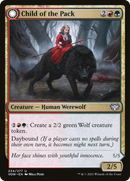 Child of the Pack (VOW-234)  Foil - Innistrad: Crimson Vow: (Double Faced Transform)