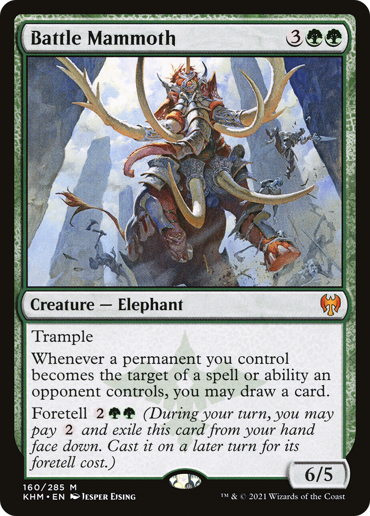 Battle Mammoth (KHM-160)  - Kaldheim