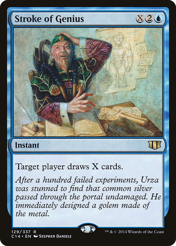 Stroke of Genius (C14-129)  - Commander 2014