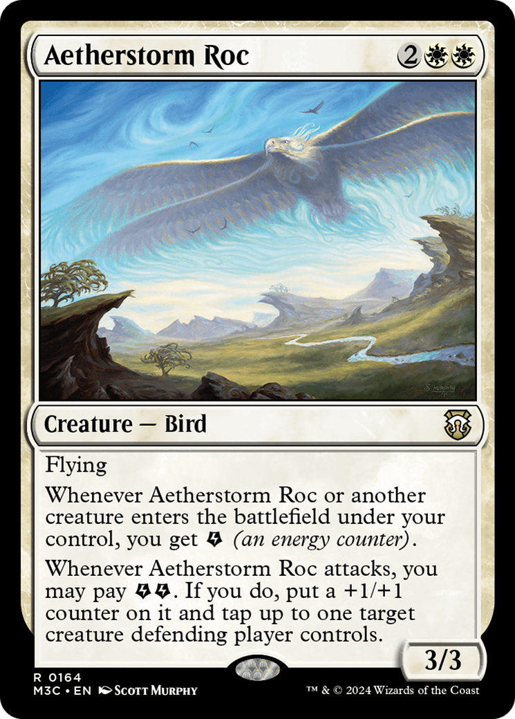 Aetherstorm Roc (M3C-164)  - Modern Horizons 3 Commander