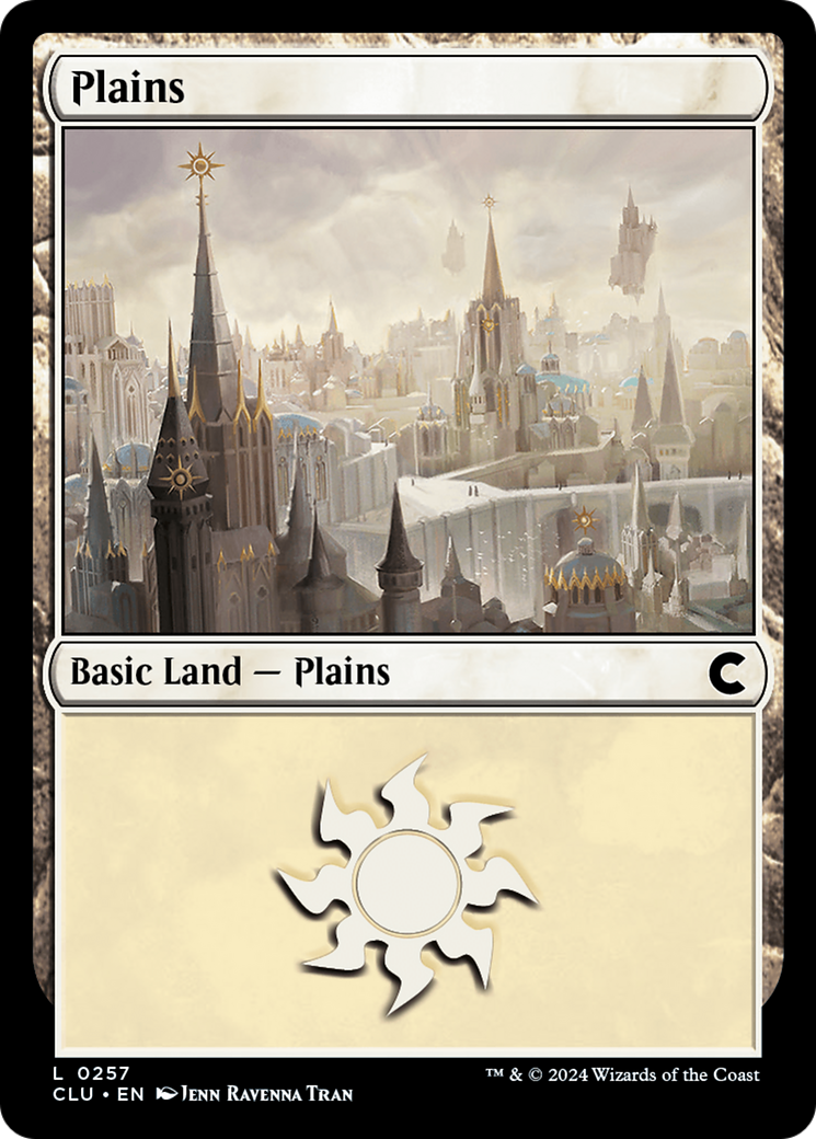 Plains (0257) (CLU-257)  - Ravnica: Clue Edition