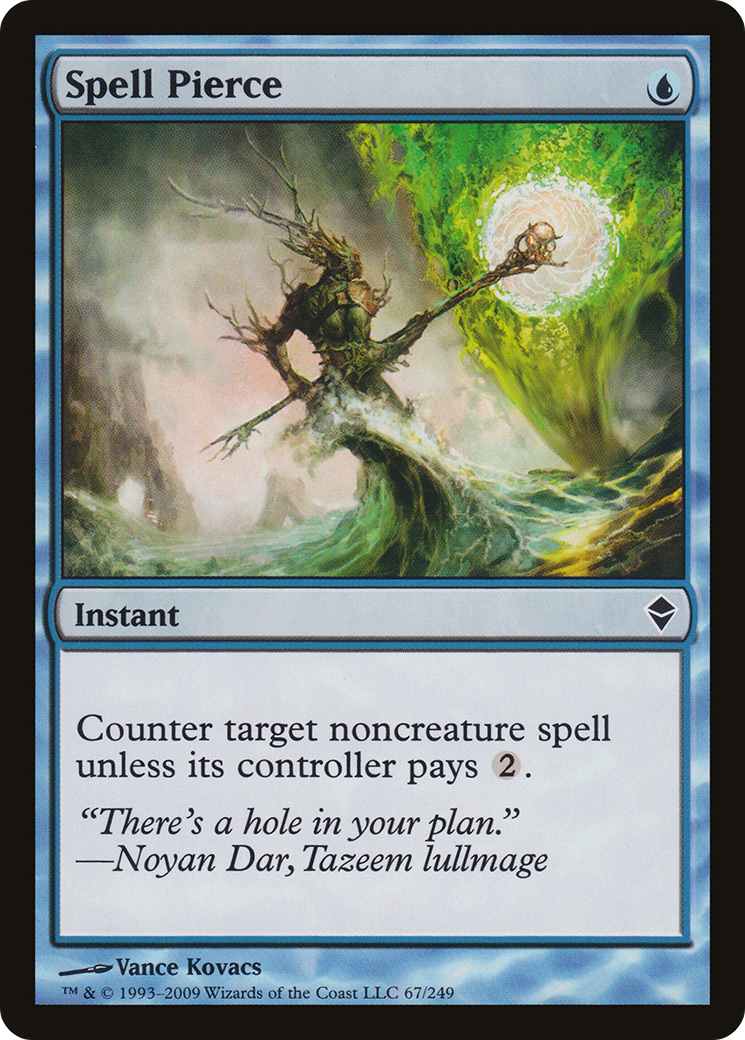 Spell Pierce (ZEN-067)  Foil - Zendikar