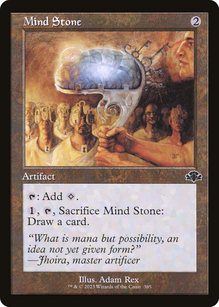 Mind Stone (Retro Frame) (DMR-385)  Foil - Dominaria Remastered